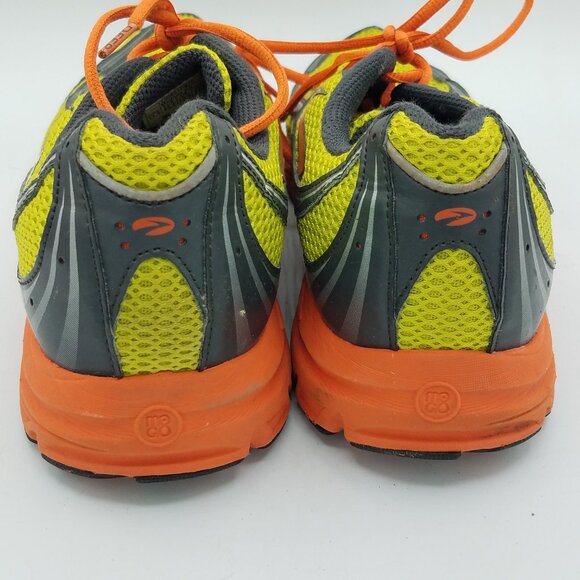 Brooks Launch Neon & Orange Running Sneakers Shoes Low Mesh 11.5 D 1100651D870 main image 7